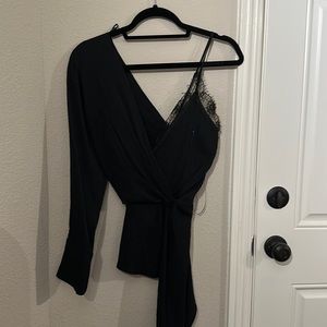 ZARA NWT ASYMMETRICAL TOP
